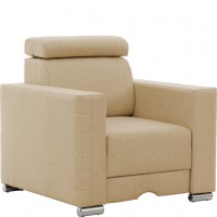 Izlaižams atpūtas krēsls PESARO, Liverpool YELLOW